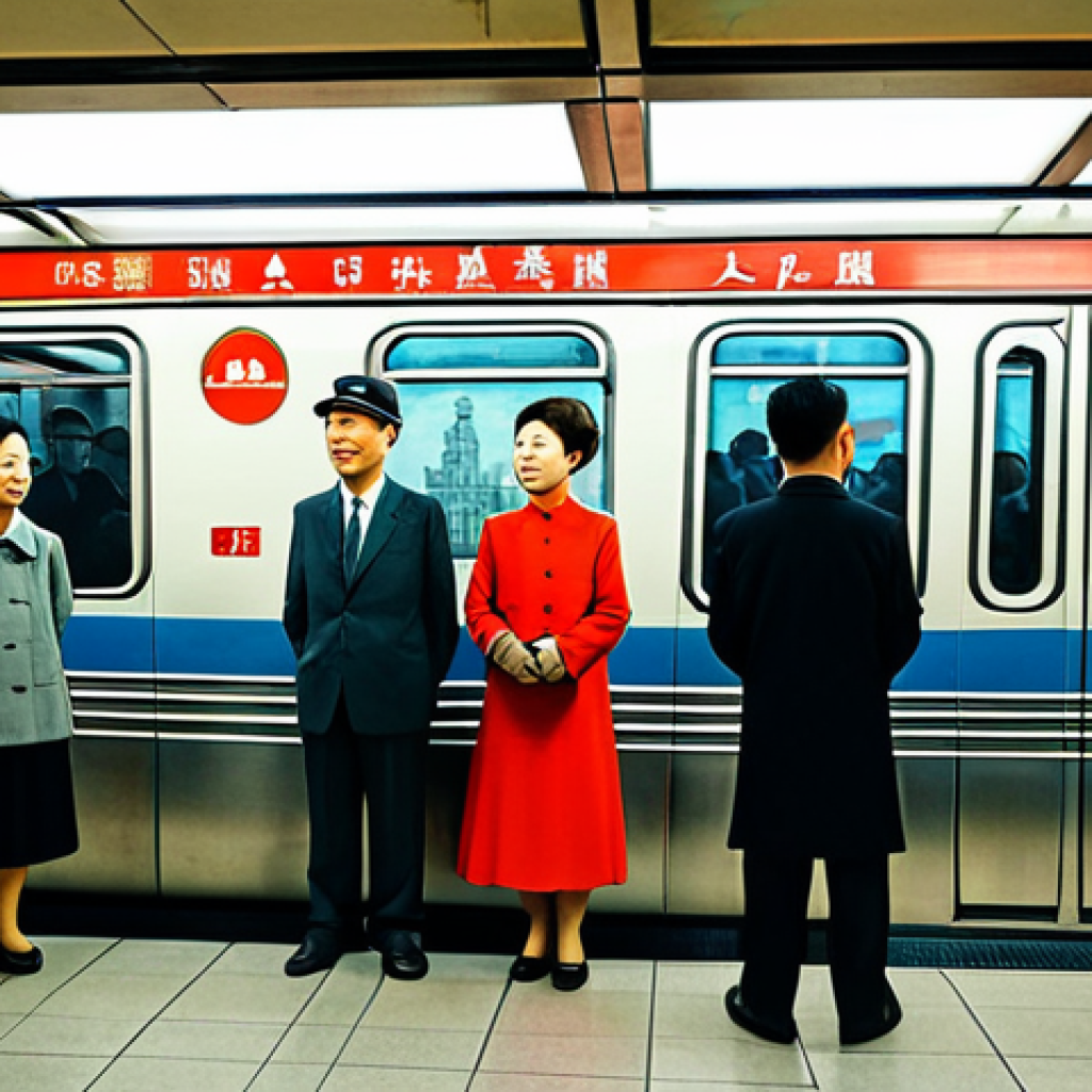 Shanghai Subway Mural**

"A vibrant mural inside a Shanghai subway station depicting the city's history and landmarks, professional, fully clothed figures commuting, appropriate content, safe for work, perfect anatomy, correct proportions, professional photography, high quality, modest."

**