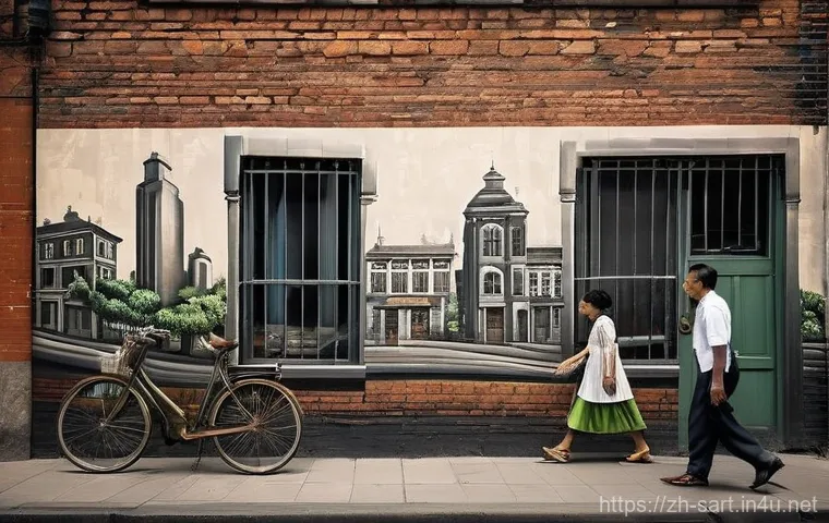 지하철 아트와 공공미술 - **Prompt 1: Urban Commute Canvas**
    "A vibrant and dynamic scene inside a modern subway station. ...