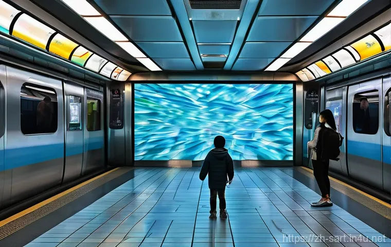 지하철 아트와 시민의식 - **Prompt 2: Beijing Metro as a Cultural Landmark**
    A grand and historically rich scene inside a ...