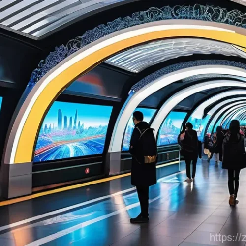 지하철 아트 작품 기획 - **Prompt 1: "Shanghai Metro: Digital Silk Road Intersection"**
    A vibrant, futuristic Shanghai me...