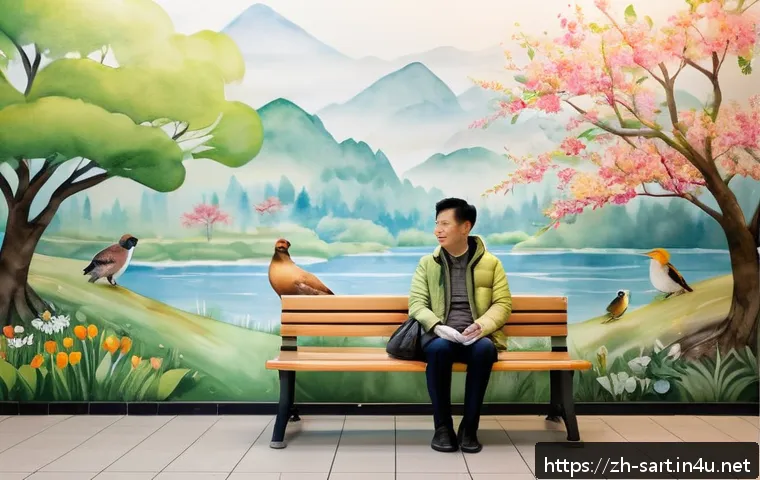 서울 지하철 벽화 관련 이미지 1